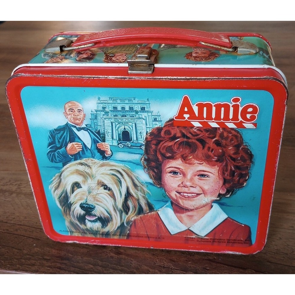 VTG Rare 1981 Annie/Aladdin Industries, Inc./ Tribune Co. Lunchbox (No Thermos)